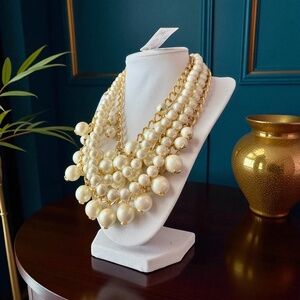 Kate Spade purely pearly necklace NWT